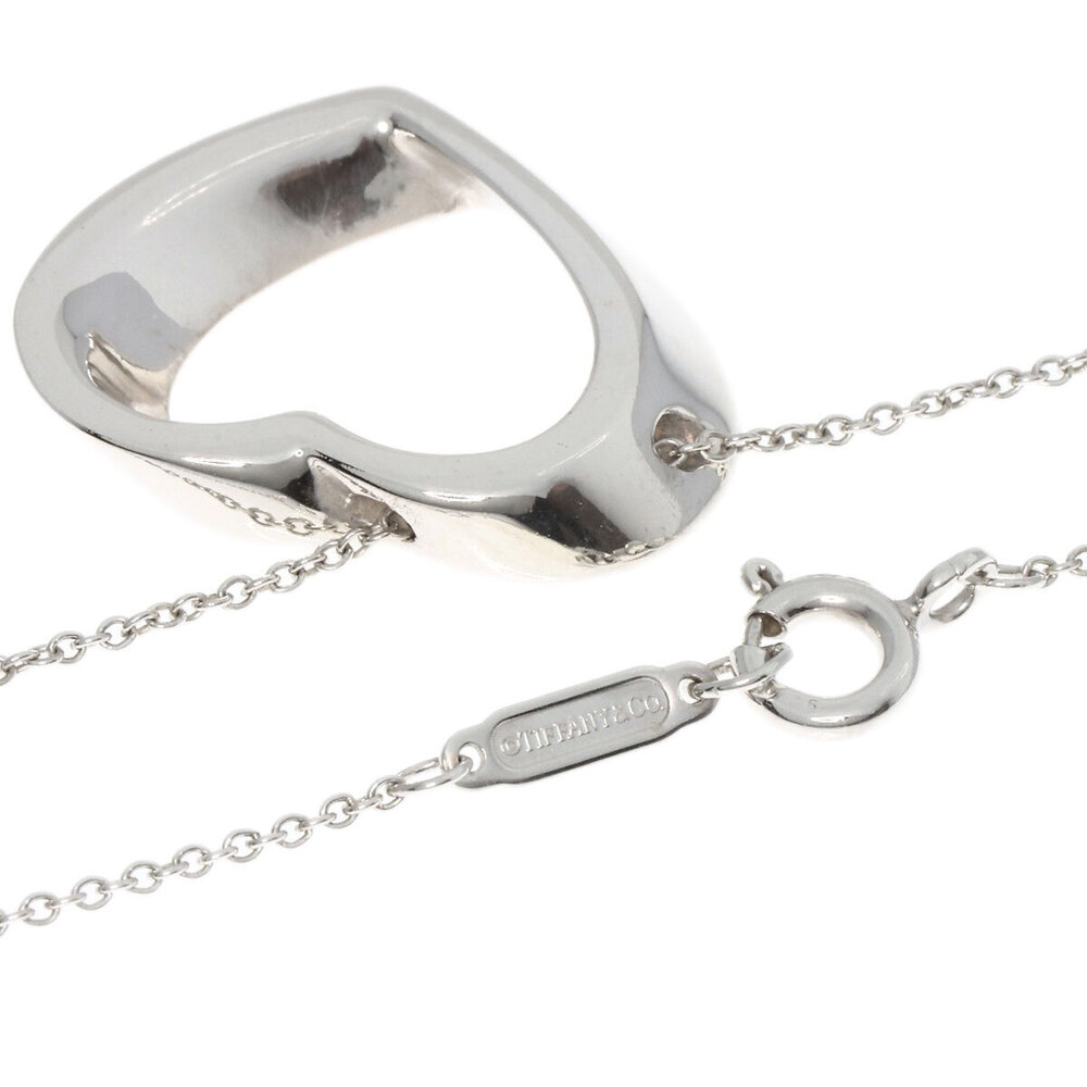 Tiffany Co Heart Necklace Silver - Picture 1 of 5